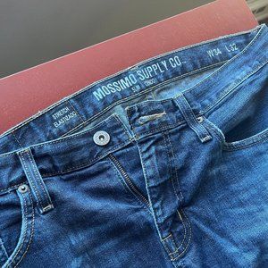 Mossimo Mens blue jeans 34 x 32